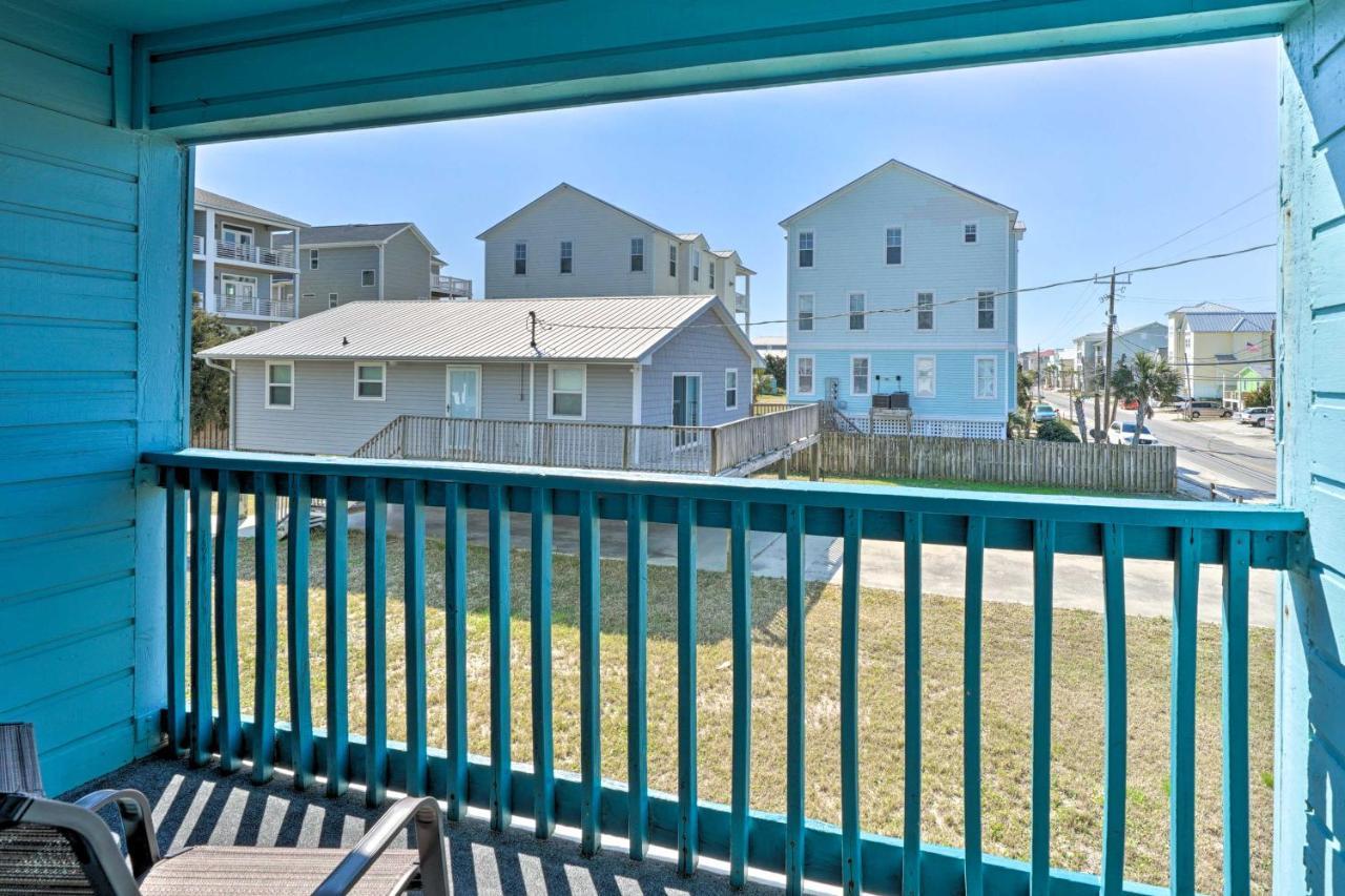 Condo With Balcony And Pool Walk To 2 Beach Accesses! Carolina Beach Exterior foto